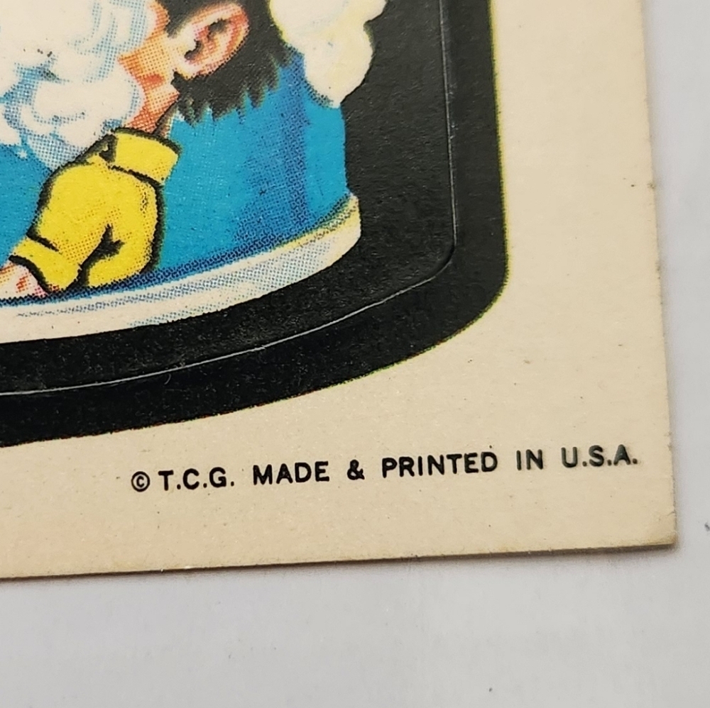 🍦 Vintage 1973 Wacky Packages Sticker - "Dopey Whip" Trading Card Collectible ✨ - Picture 3 of 10